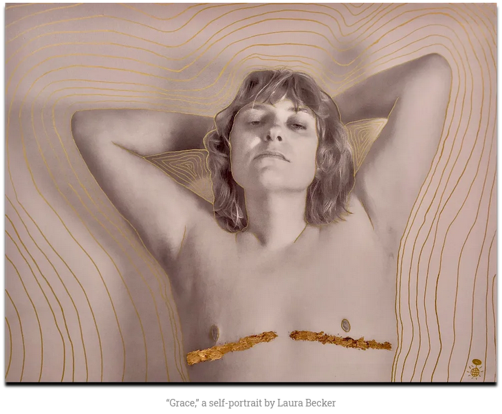 Grace, a self portrait by Laura Becker