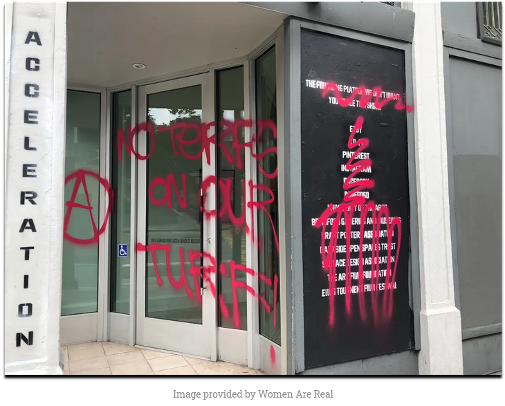 Art Show Defaced by Trans Bullies